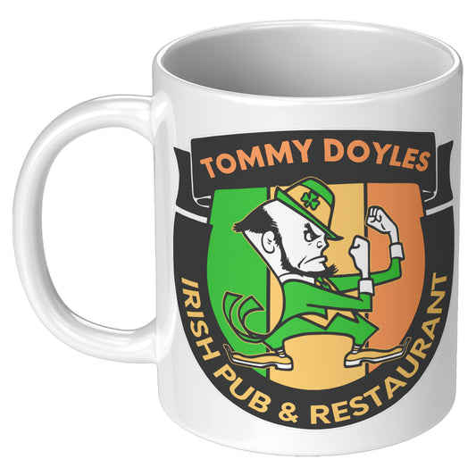 Tommy Doyles 11oz white  coffee mug