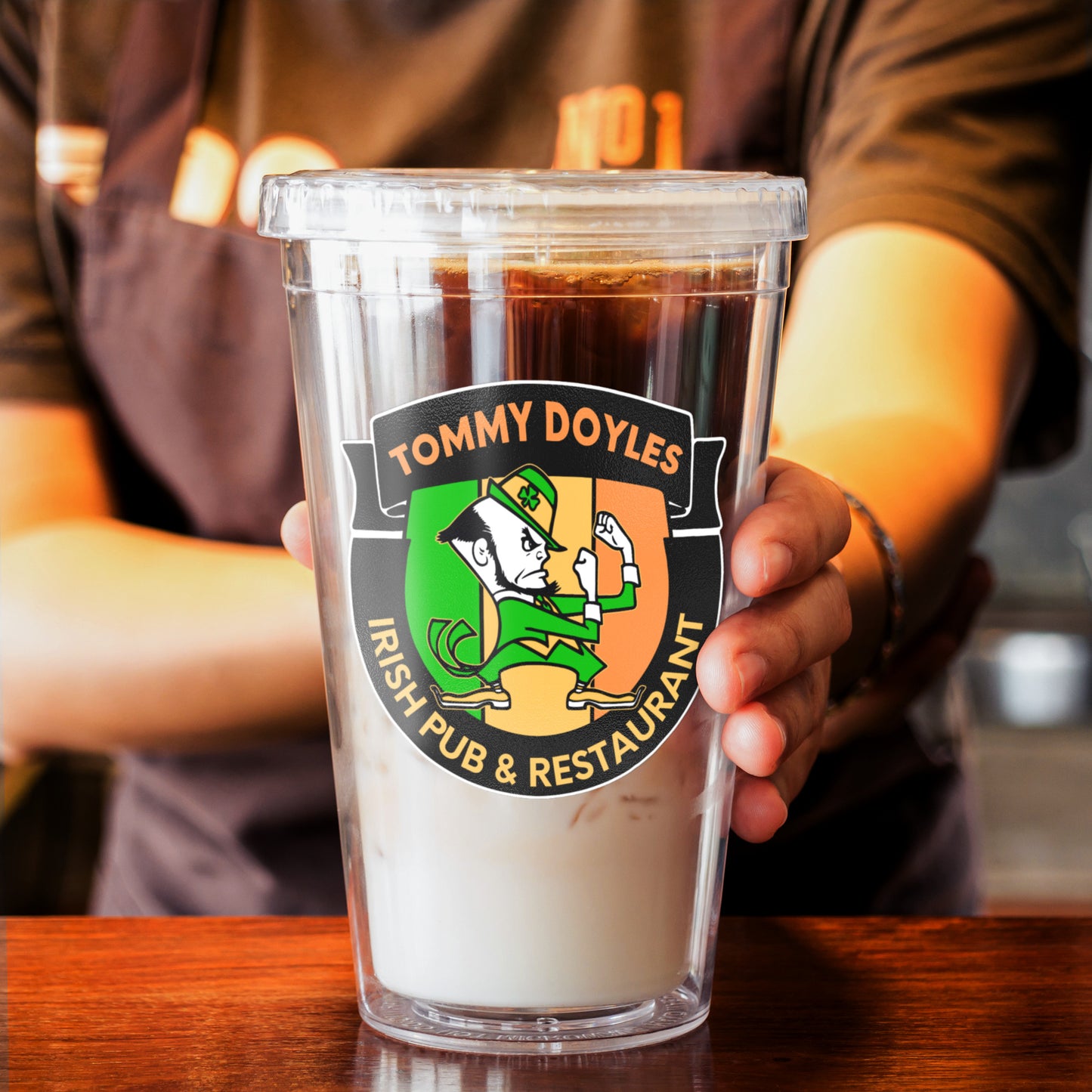Tommy Doyles 16oz double wall acrylic cup