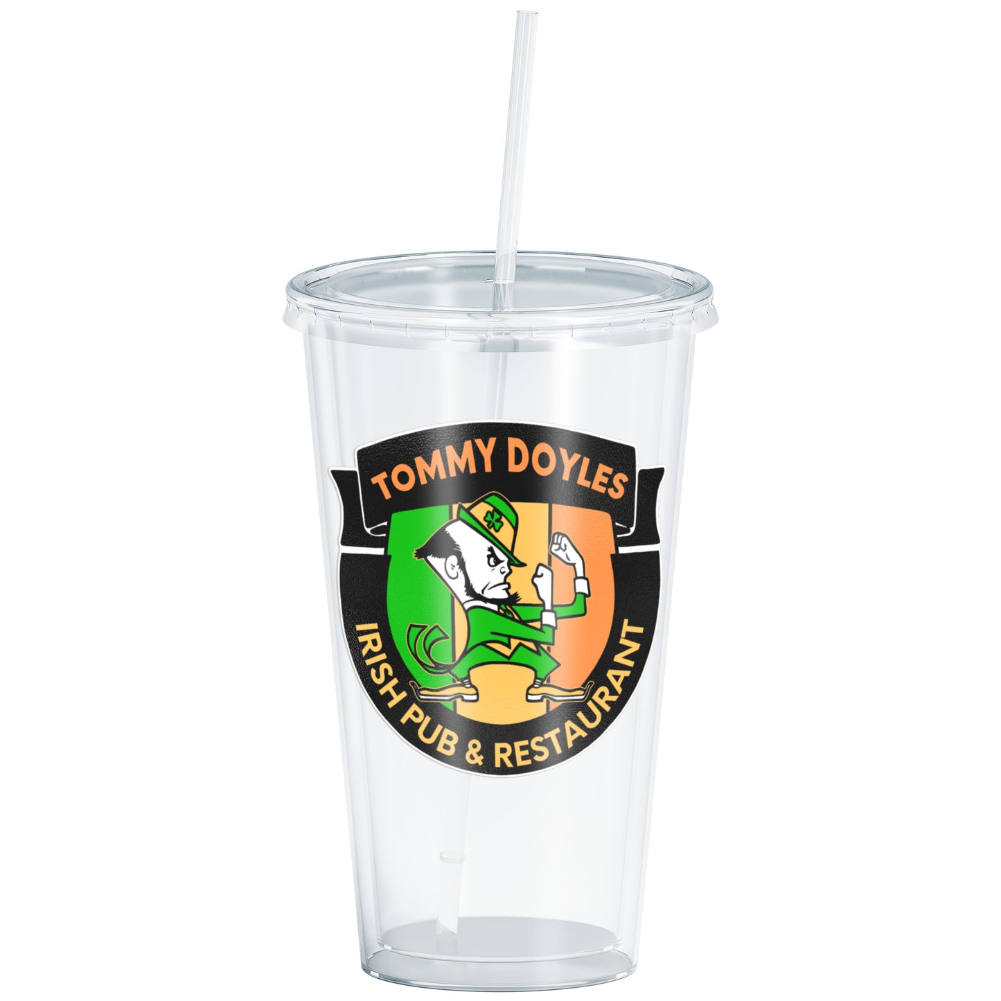 Tommy Doyles 16oz double wall acrylic cup